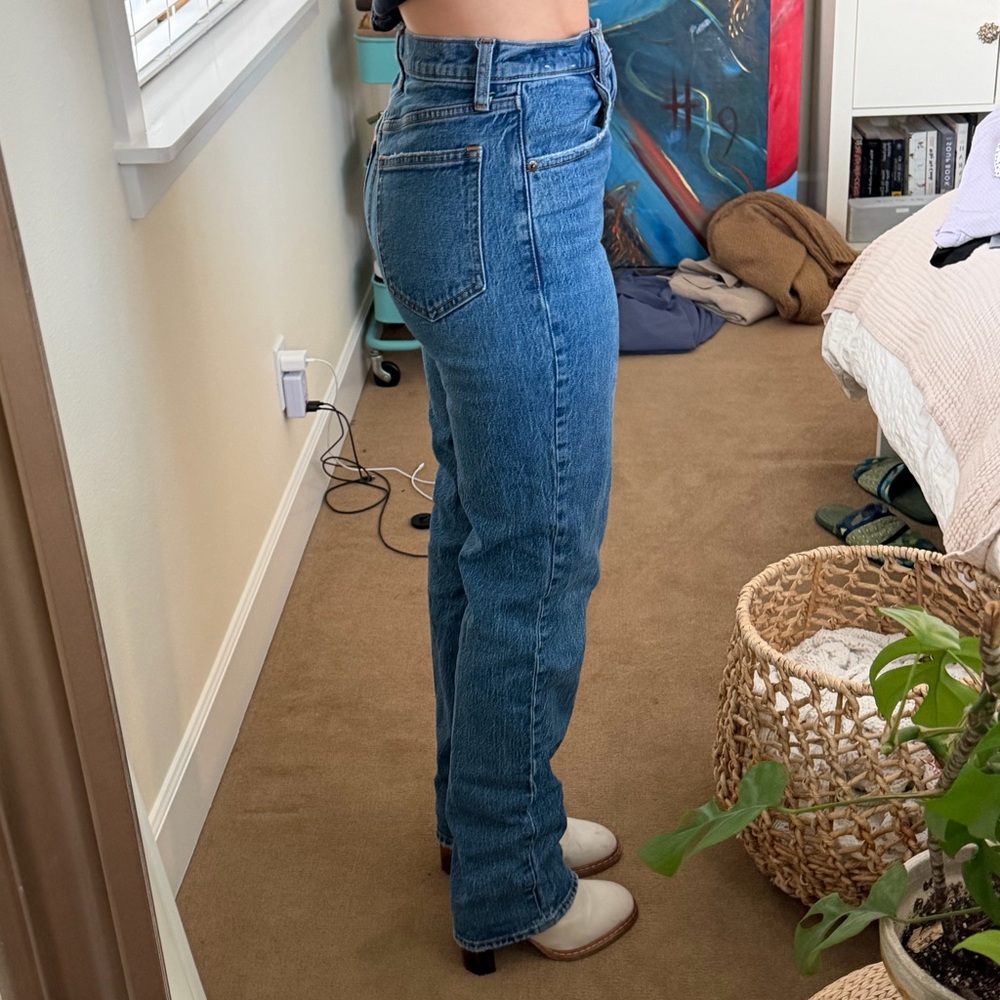 Abercrombie & Fitch Light Blue Denim - Picture 2 of 4